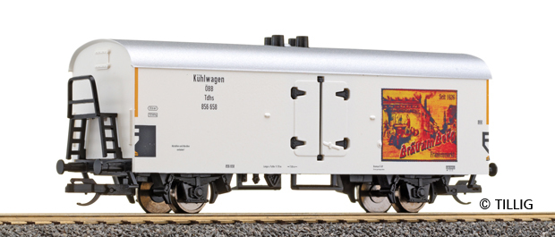 Refrigerator car &quot;Bräu am Berg&quot;<br /><a href='images/pictures/Tillig/14016.jpg' target='_blank'>Full size image</a>